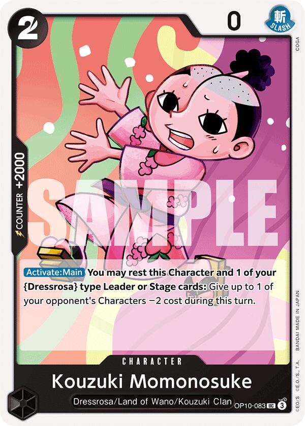 Kouzuki Momonosuke OP10-083 One Piece Royal Blood