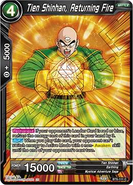 Tien Shinhan, Returning Fire BT6-111 Dragon Ball Super Destroyer Kings
