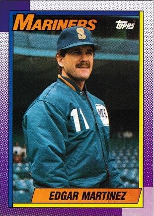 Edgar Martinez #148 Baseball Cards 1990 Topps