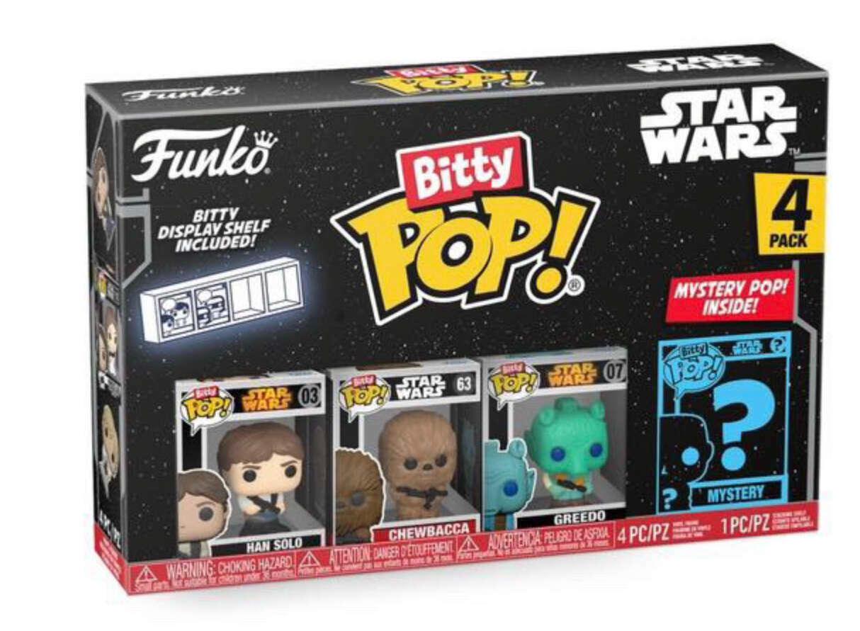 Star Wars 4 Pack: Series 3 Funko POP Bitty