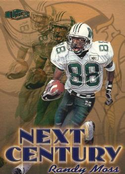 Randy Moss #4NC Football Cards 1998 Ultra Next Century
