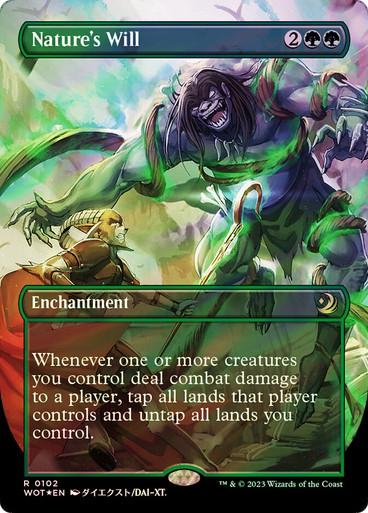 Nature's Will #102 Magic Wilds of Eldraine Enchanting Tales