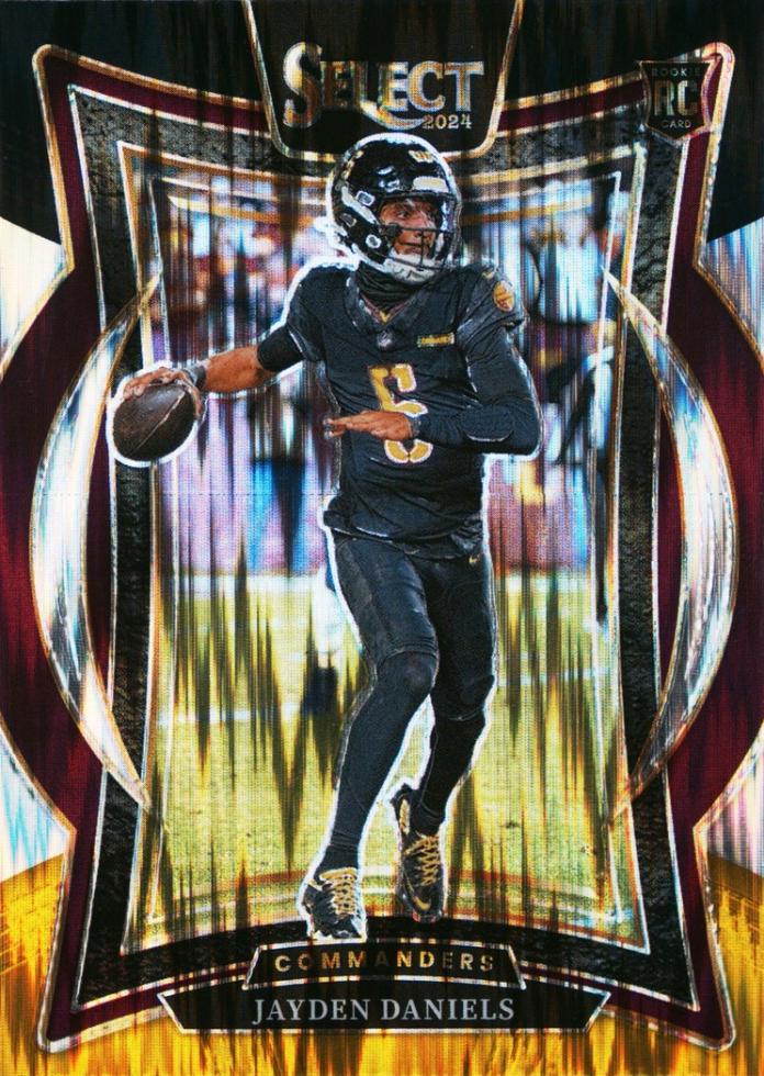 Jayden Daniels [Black Gold Prizm Shock] #26 Prices | 2024 Panini