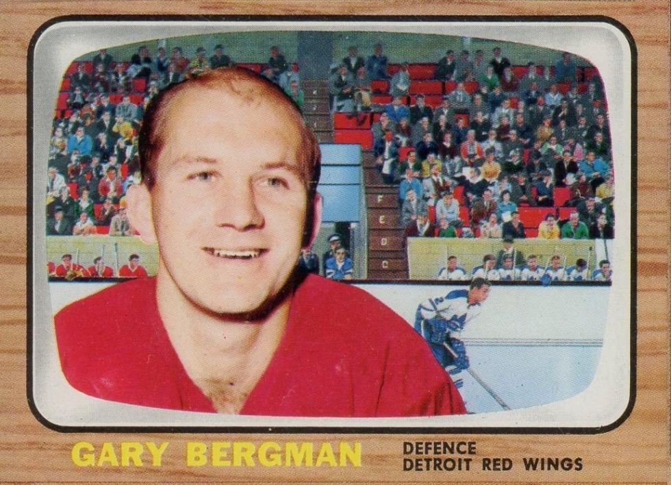 Gary Bergman #47 Hockey Cards 1966 Topps USA Test