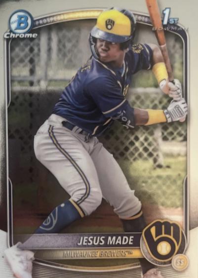Jesus Made #BCP-50 Baseball Cards 2025 Bowman Chrome Prospects