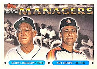 Sparky Anderson / Art Howe