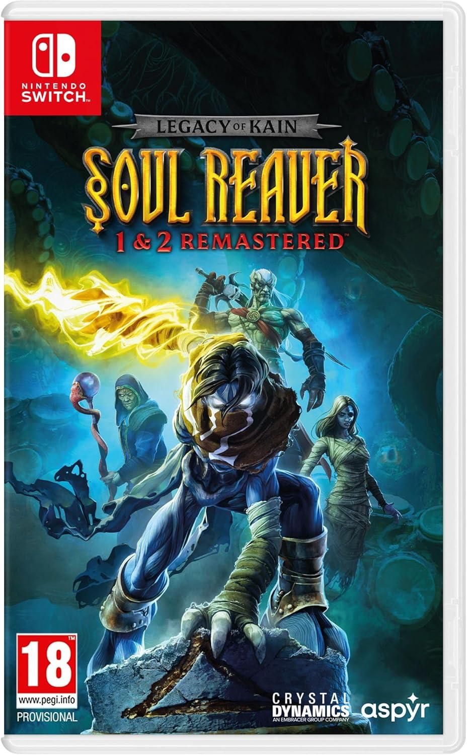 Legacy Of Kain Soul Reaver 1 & 2 Remastered PAL Nintendo Switch