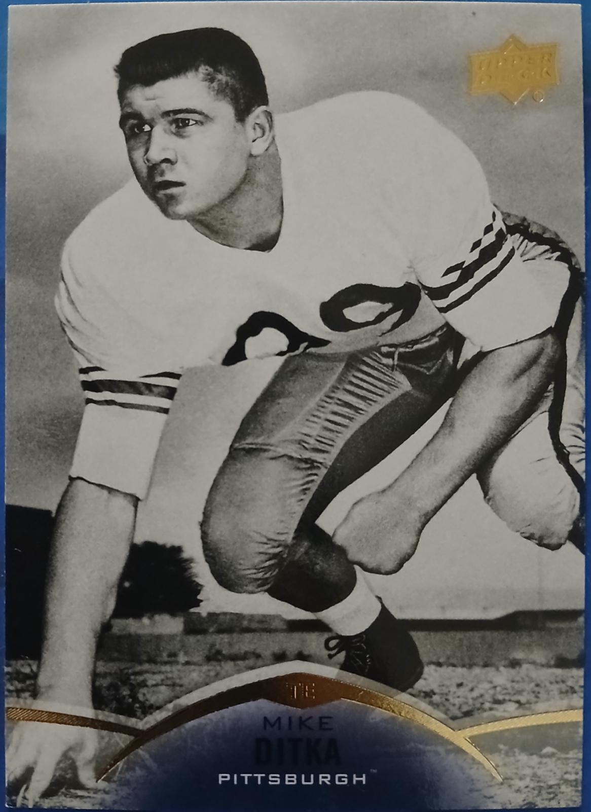 Mike Ditka #4 Football Cards 2015 Upper Deck USA