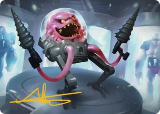 Krang, Master Mind Art Card