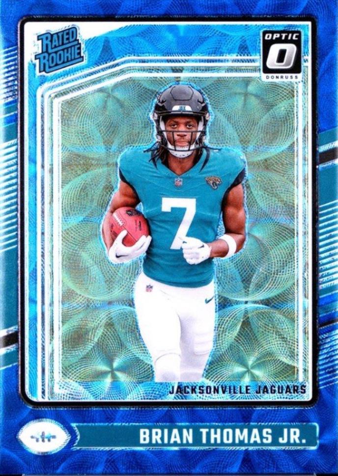 Brian Thomas Jr. [Purple Scope] #214 Prices | 2024 Panini Donruss