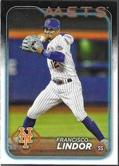 Francisco Lindor #650 Baseball Cards 2024 Topps Prices