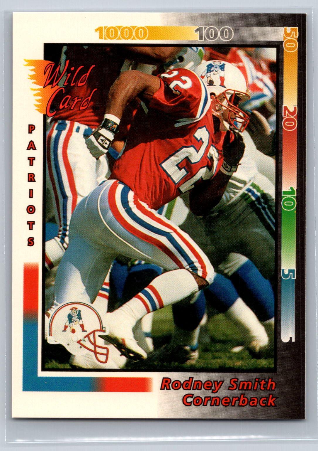 Rodney Smith #441 Football Cards 1992 Wild Card