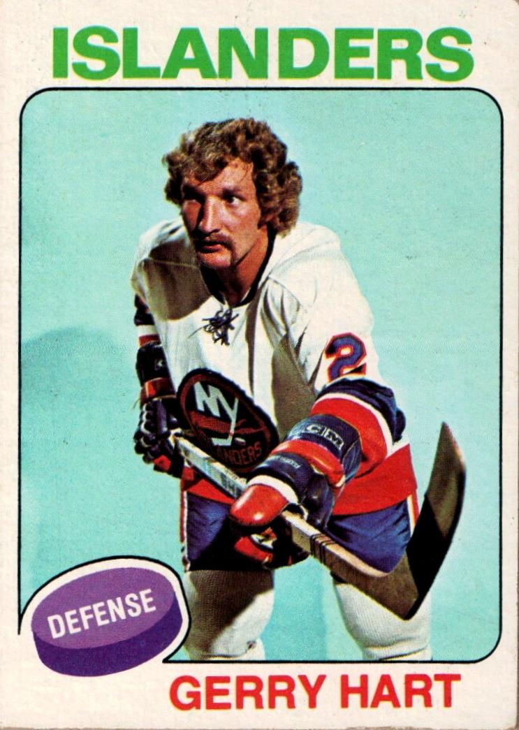Gerry Hart #18 Hockey Cards 1975 Topps