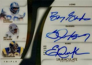 Bo Jackson / Eric Dickerson / Barry Sanders