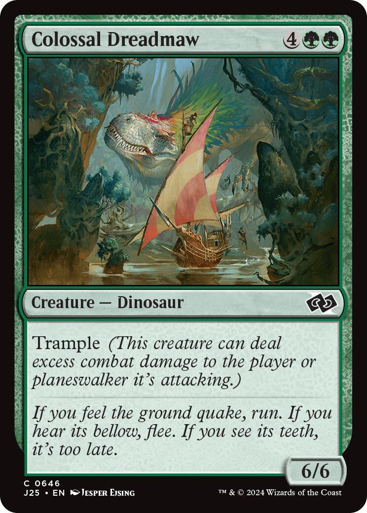 Colossal Dreadmaw #646 Magic Foundations Jumpstart