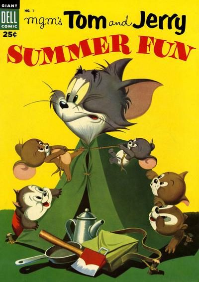 Tom & Jerry's Summer Fun #1 (1954) Comic Books Tom & Jerry's Summer Fun