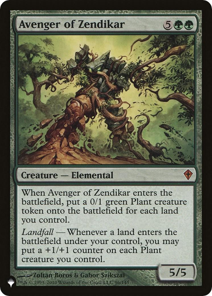 Avenger of Zendikar #96 Magic The List Reprints