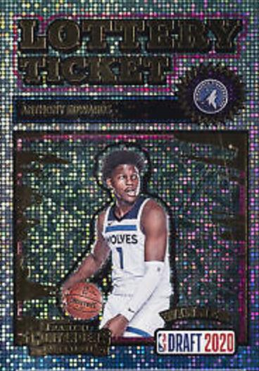 Anthony Edwards #11 Basketball Cards 2020 Panini Contenders