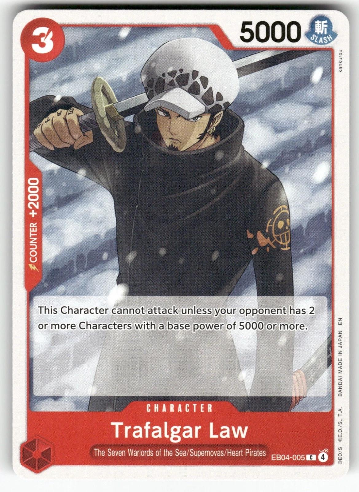Trafalgar Law EB04-005 Prices | One Piece Extra Booster EB04 | One