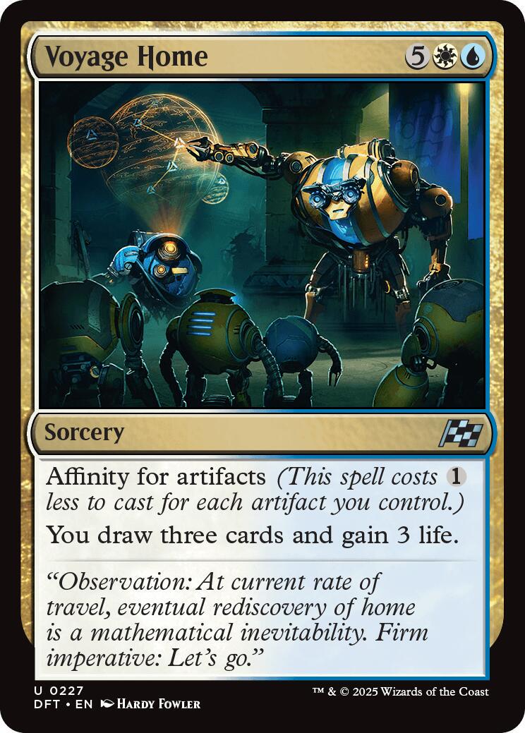 Voyage Home (Magic Aetherdrift)