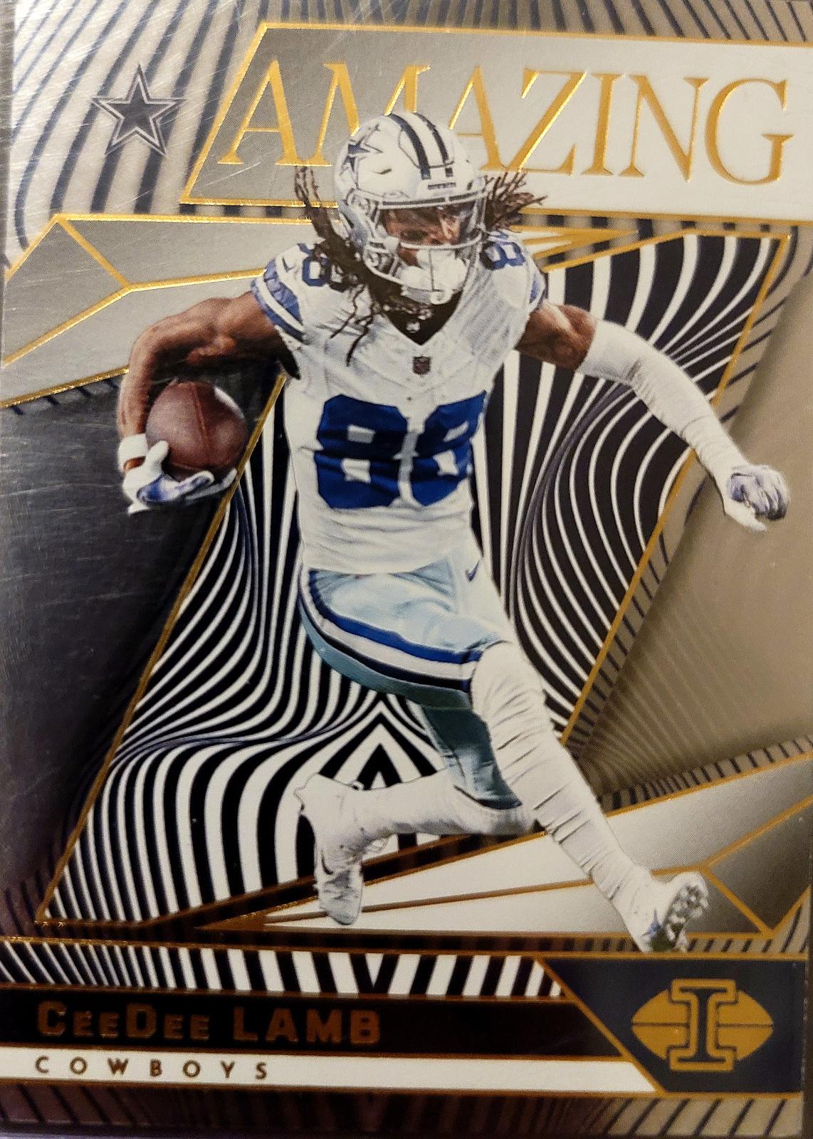 CeeDee Lamb #20 Football Cards 2024 Panini Illusions Amazing