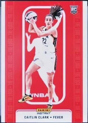 Caitlin Clark #TL-15 Basketball Cards 2024 Panini Instant WNBA The Logo