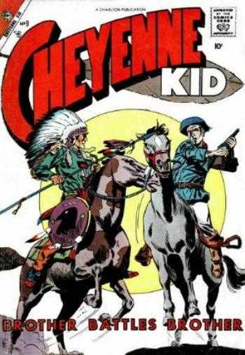 Cheyenne Kid #9 (1957) Comic Books Cheyenne Kid