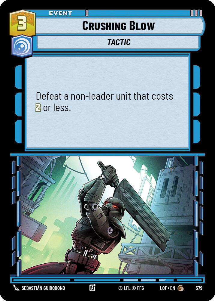 Crushing Blow [Foil] #579