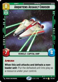 Arquitens Assault Cruiser #122 Star Wars Unlimited: Shadows of the Galaxy
