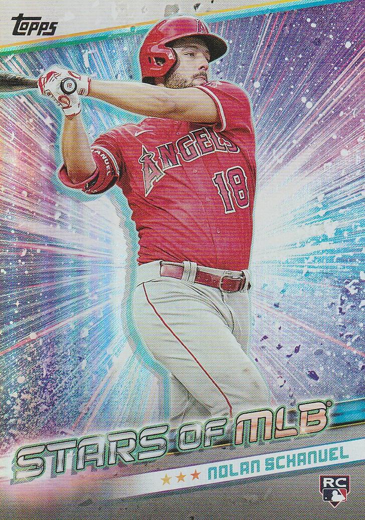Nolan Schanuel #SMLB-73 Baseball Cards 2024 Topps Stars of MLB