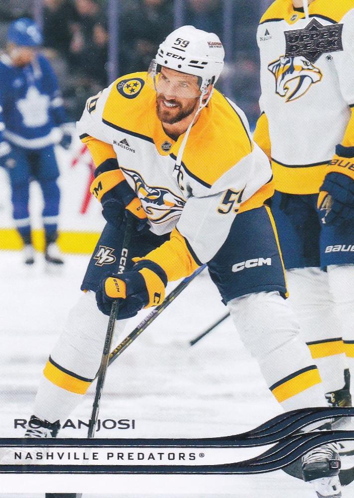 Roman Josi #346 2025 Upper Deck Series 2 Hockey