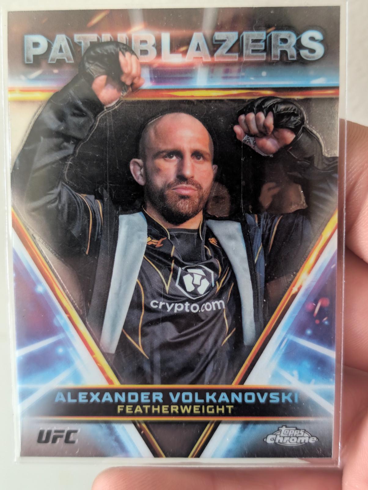 Alexander Volkanovski #PTH-2 Ufc Cards 2024 Topps Chrome UFC Pathblazer