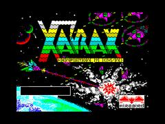 Loding Screen | Xarax ZX Spectrum