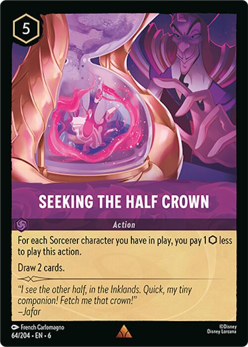 Seeking the Half Crown #64 Lorcana Azurite Sea