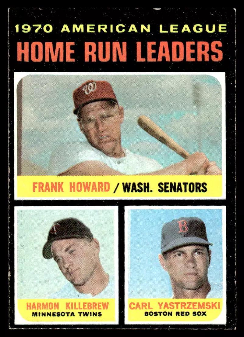 AL Home Run Leaders #65 Baseball Cards 1971 Topps