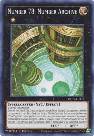 Number 78: Number Archive DLCS-EN122 YuGiOh Dragons of Legend: The Complete Series
