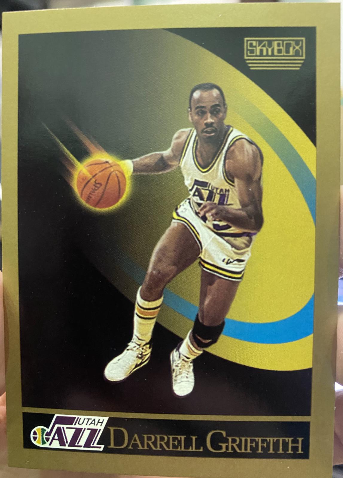 Darrell Griffith #278 Basketball Cards 1990 Skybox