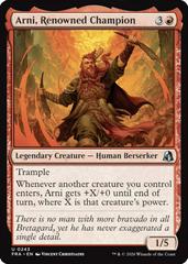 Arni, Renowned Champion [Foil] #243