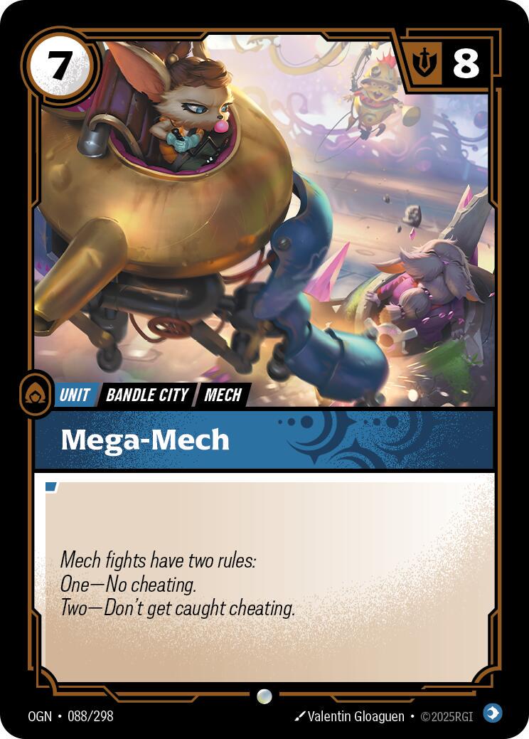 Mega-Mech front