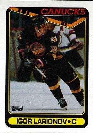 Igor Larionov #359 Hockey Cards 1990 Topps