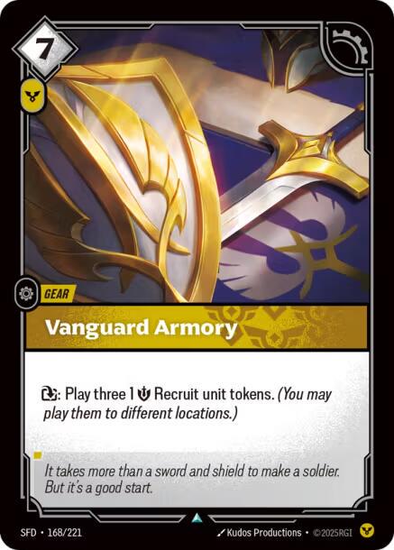 Vanguard Armory front