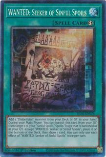 WANTED: Seeker of Sinful Spoils RA03-EN074