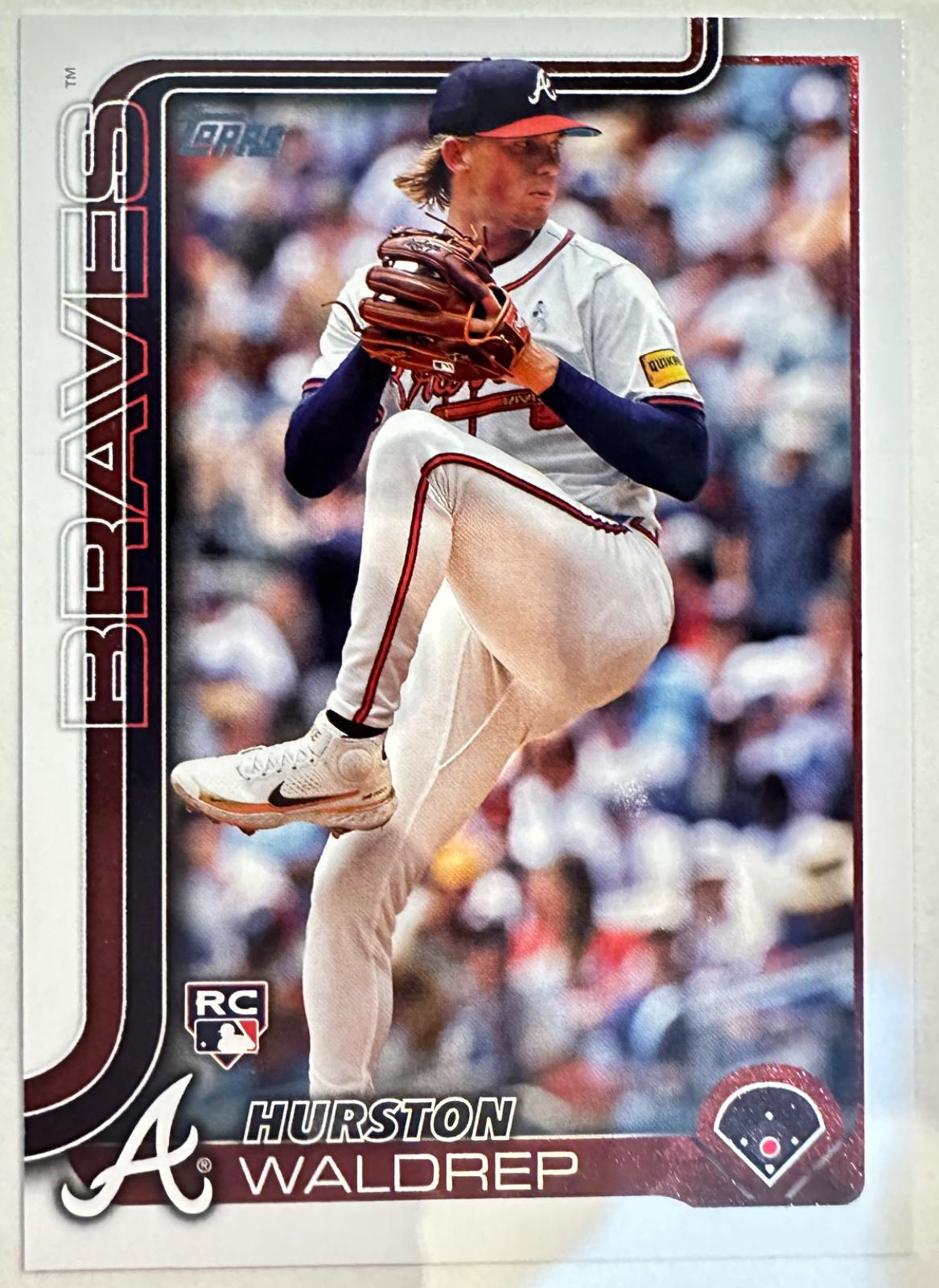 Hurston Waldrep #253 Baseball Cards 2025 Topps
