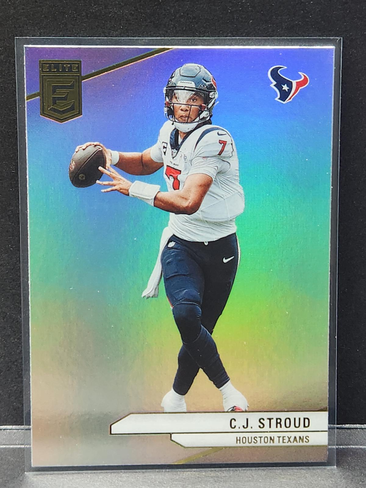 C.J. Stroud #50 Football Cards 2024 Panini Donruss Elite