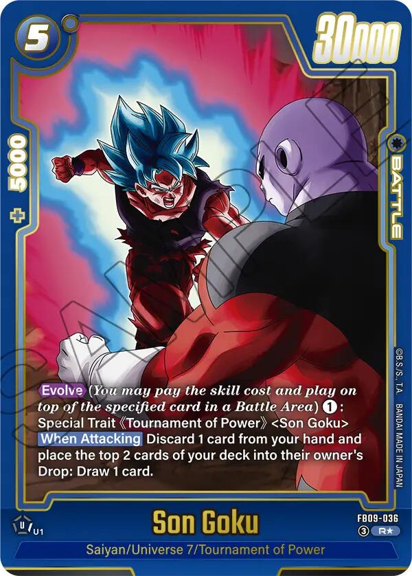 Son Goku [Alternate Art] FB09-036 Prices | Dragon Ball Fusion
