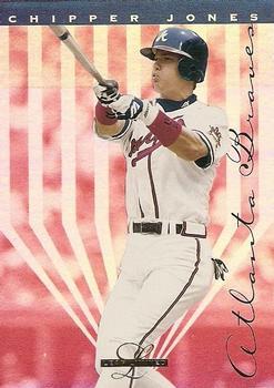 Chipper Jones #78 Baseball Cards 1995 Leaf Limited