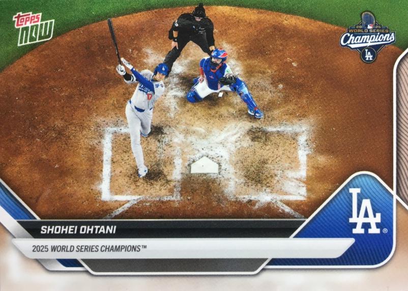 Shohei Ohtani [SSP] #WS-1SSP Prices | 2025 Topps Now World Series