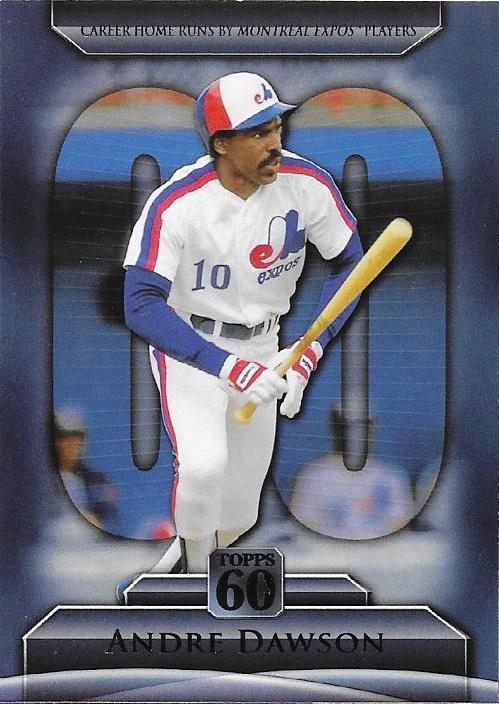 Andre Dawson #T60-2 Baseball Cards 2011 Topps 60
