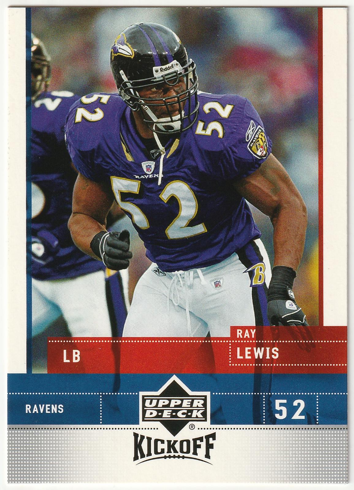 Ray Lewis #7 Football Cards 2005 Upper Deck Kickoff