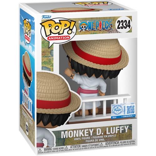 Monkey D. Luffy #2334 One Piece Funko Pop box and figure